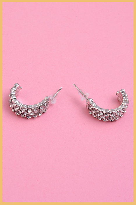 Heliophilia Silver Gms-Tashlk Pendientes de Plata con Circón